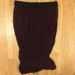 T by Alexander wang twist skirt